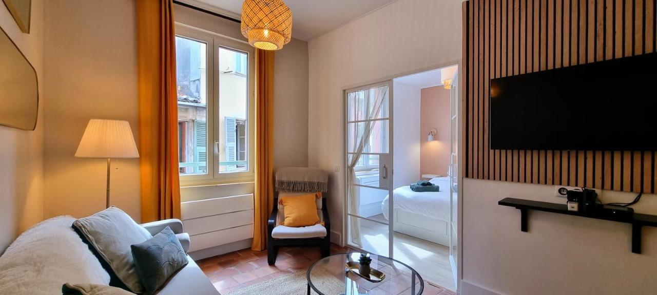Charming Appartement In Vieux Nice Buitenkant foto